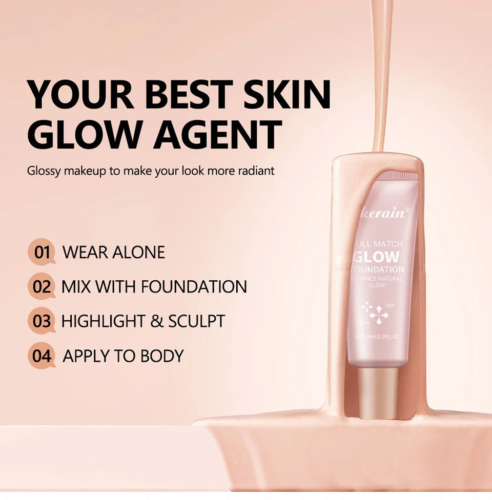 Liquid Illuminating Foundation and Highlighter for Face and Body - 7