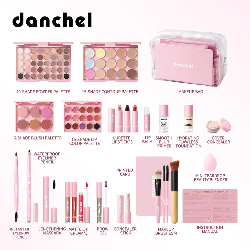 All-in-One Professional Makeup Kit for Beginners and Travel Enthusiasts - 6