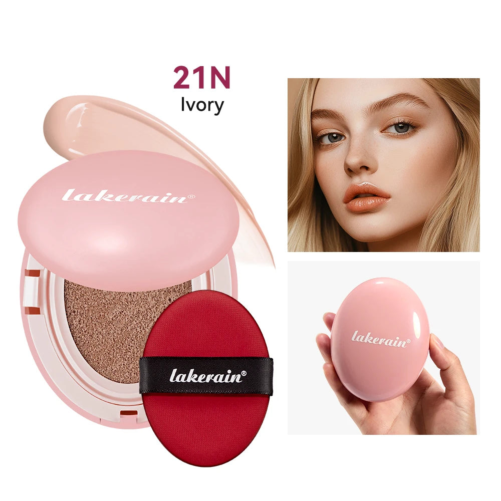 Long-Lasting Semi-Matte CC Cushion Foundation for Flawless Coverage - 53
