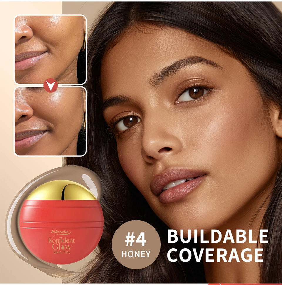 Hydrating Glow Skin Tint Foundation for a Radiant Natural Finish