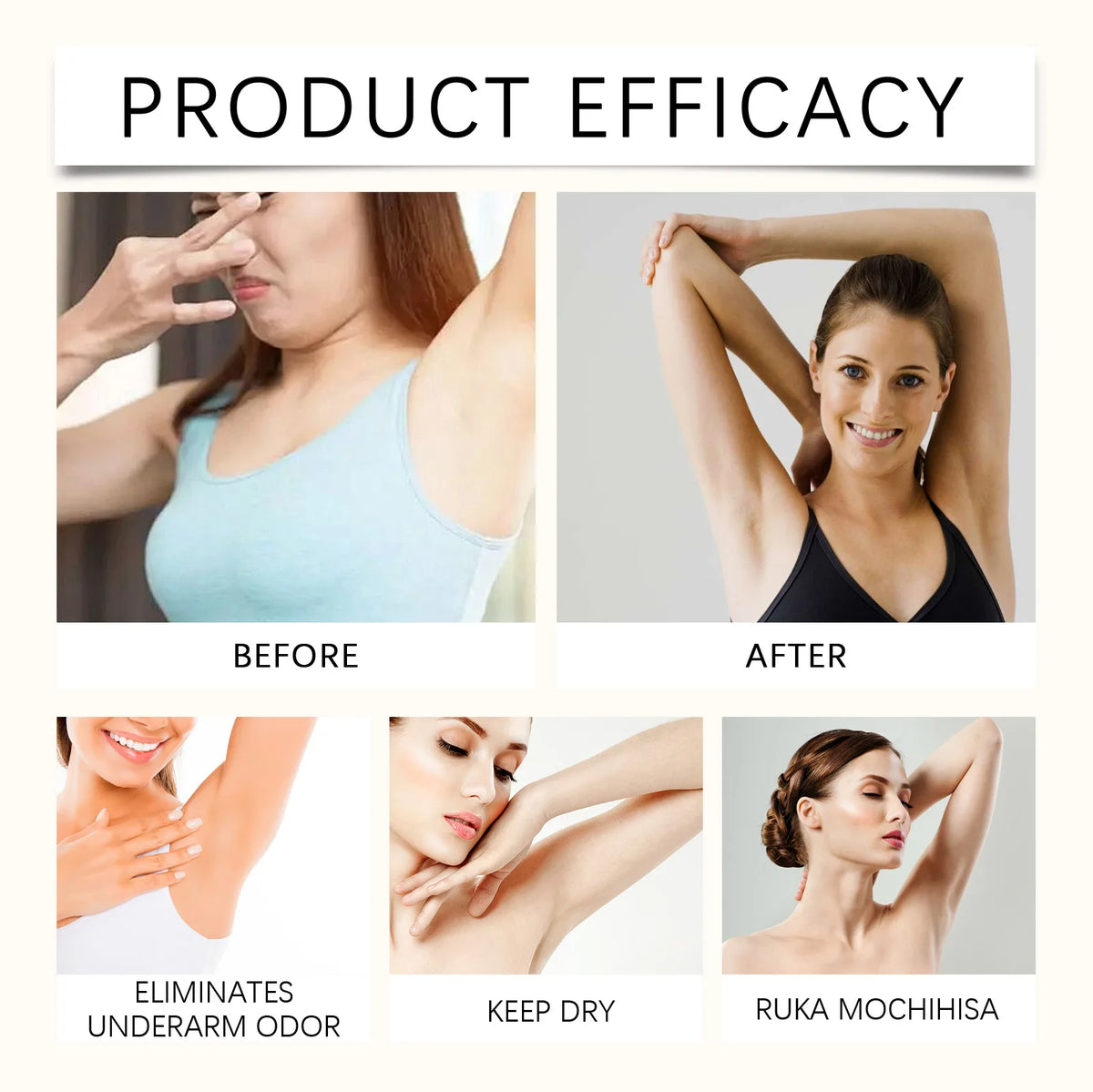 Long-Lasting Vanilla Scented Natural Deodorant Stick for Men and Women
