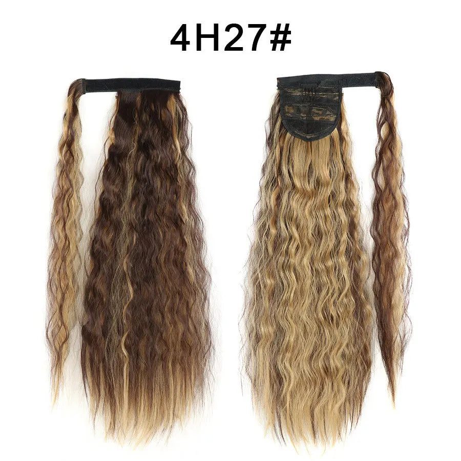 Long Wavy Synthetic Wrap Around Ponytail Extension for Instant Volume - 10