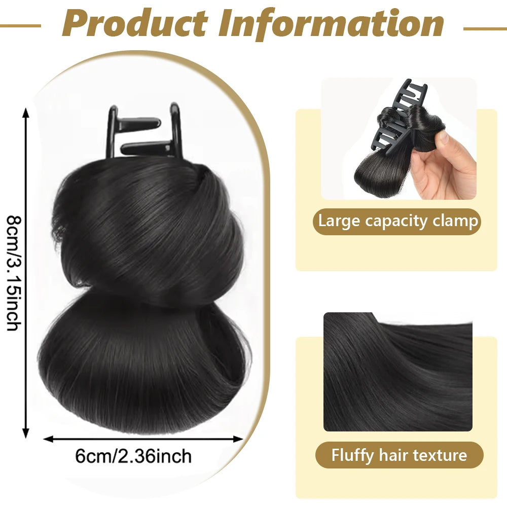 Curly Claw Clip Ponytail Hair Extension for Instant Volume