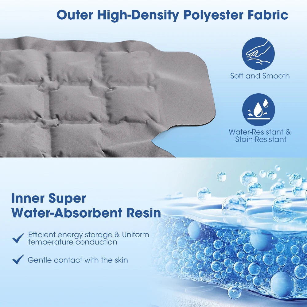 Reusable Hot and Cold Therapy Knee Wrap for Pain Relief and Recovery