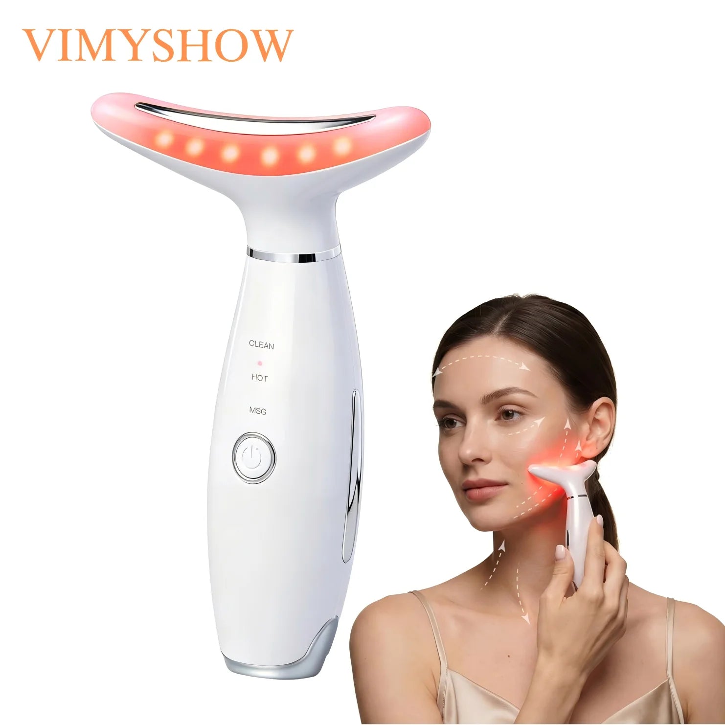 3-in-1 Facial Sculpting Massager for Skin Tightening and Jawline Lifting - 7