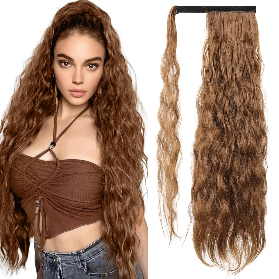 Wavy Wrap-Around Ponytail Extension for Instant Volume - 8