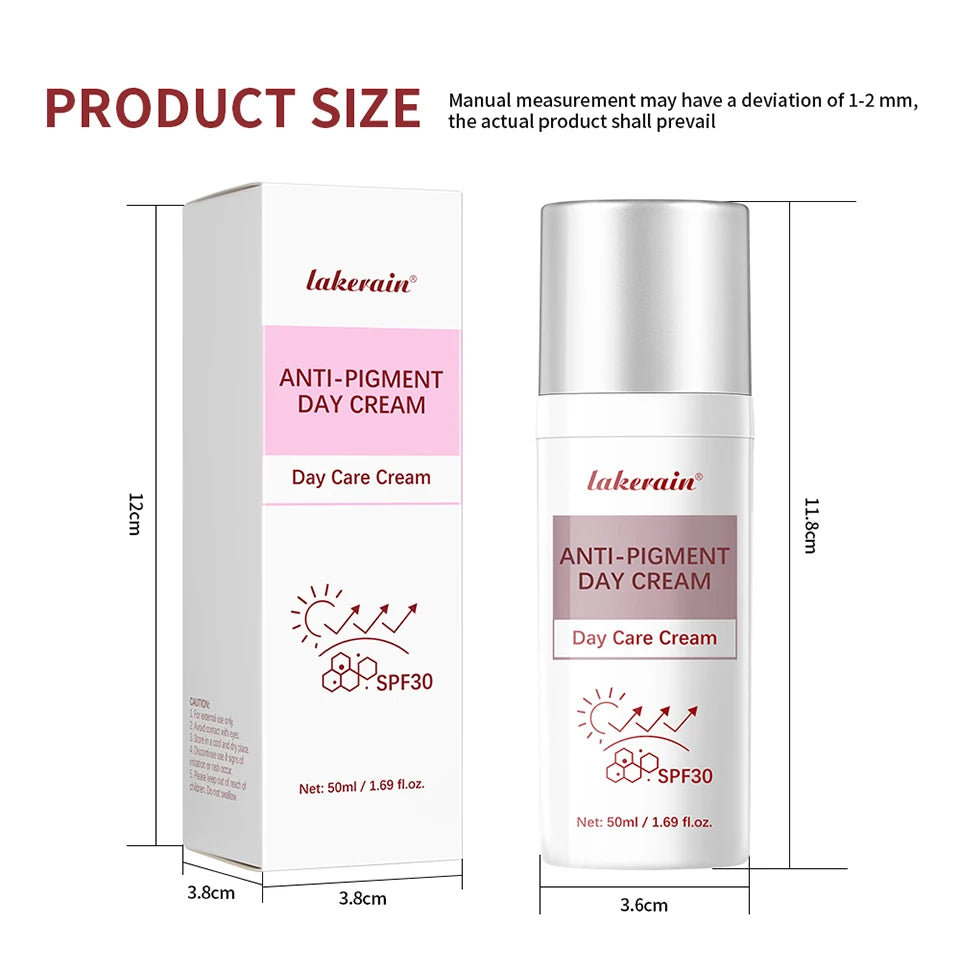 Anti-Pigment SPF 30 Day Moisturizing Cream for Daily Face Protection - 14