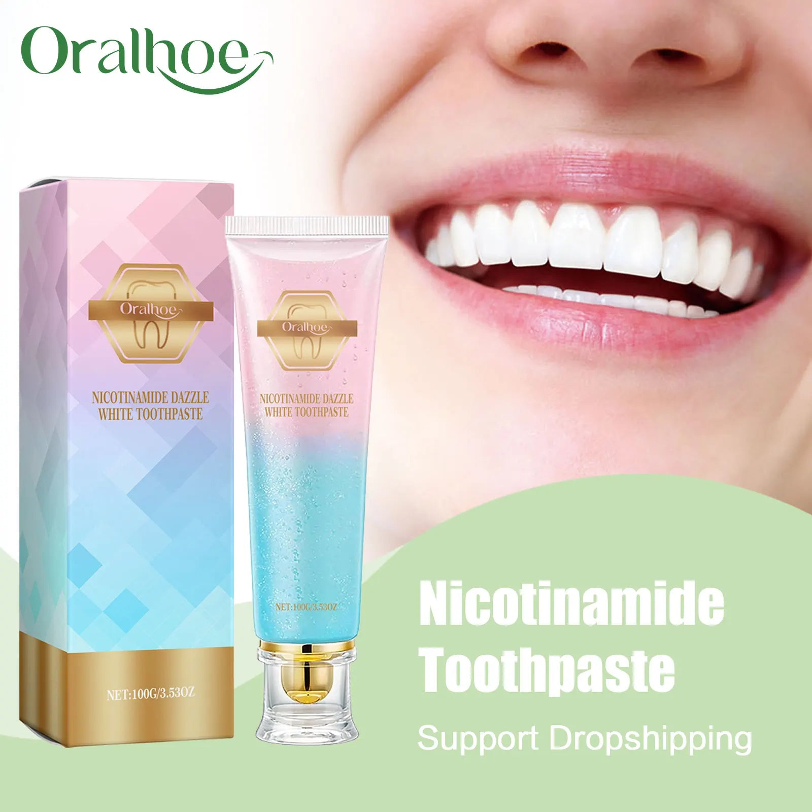 Professional Teeth Whitening Toothpaste for Cavity Repair and Fresh Breath - 10