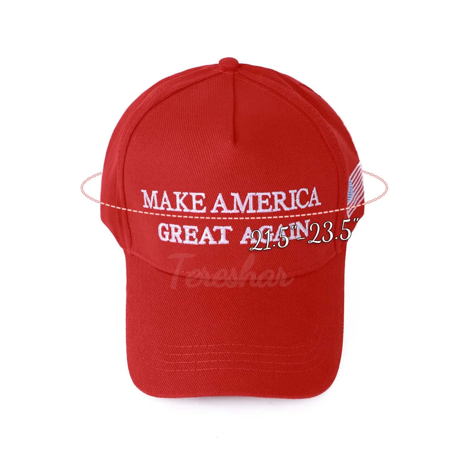 Classic Embroidered Red Baseball Cap for Casual Outdoor and Daily Wear - 3