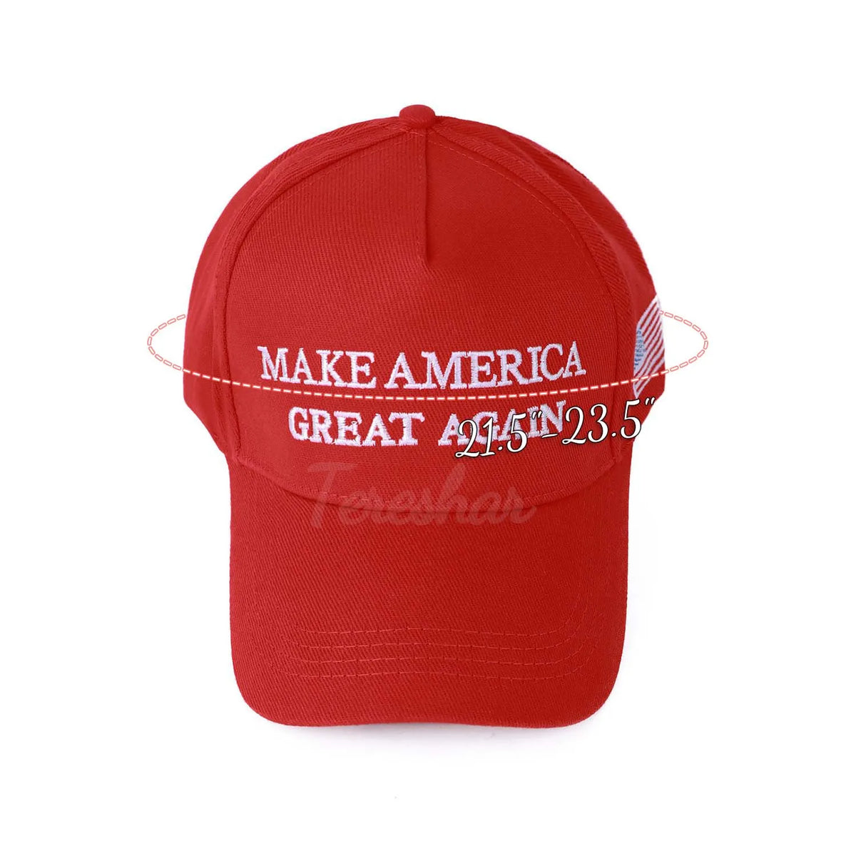 Classic Embroidered Red Baseball Cap for Casual Outdoor and Daily Wear