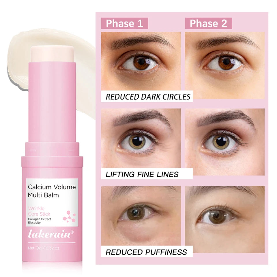 Anti-Wrinkle Calcium Eye Balm Stick for Hydration and Dark Circles - 11