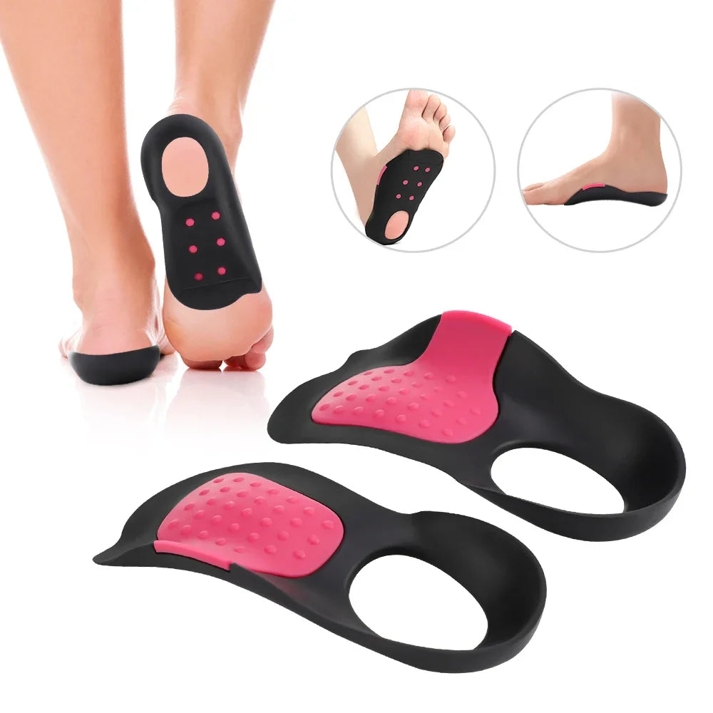Orthopedic Arch Support Insoles for Flat Feet and Leg Alignment - 1
