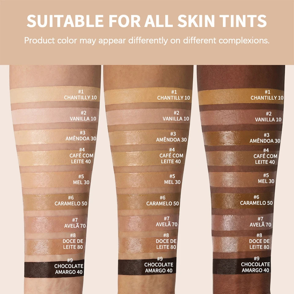 Velvet Matte Liquid Foundation for Flawless Long Lasting Daily Coverage - 12