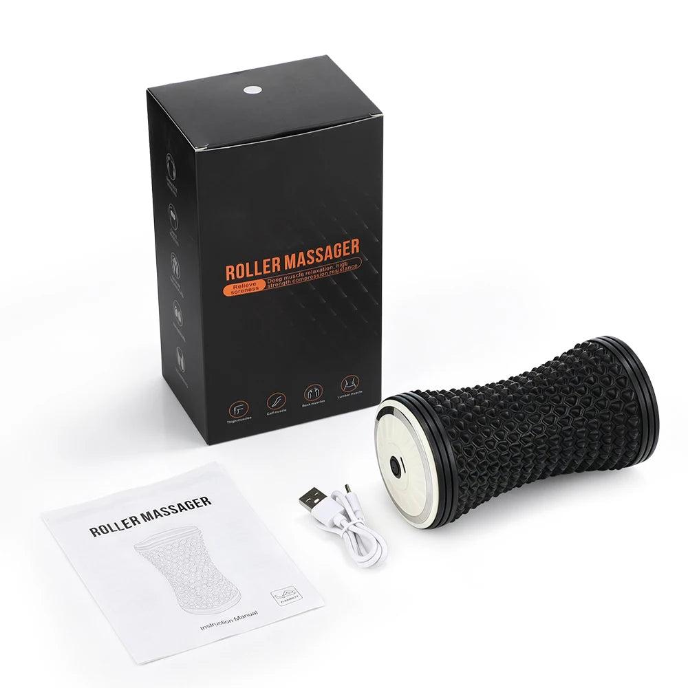 Electric Vibrating Massage Roller for Deep Muscle Recovery and Relief - 15
