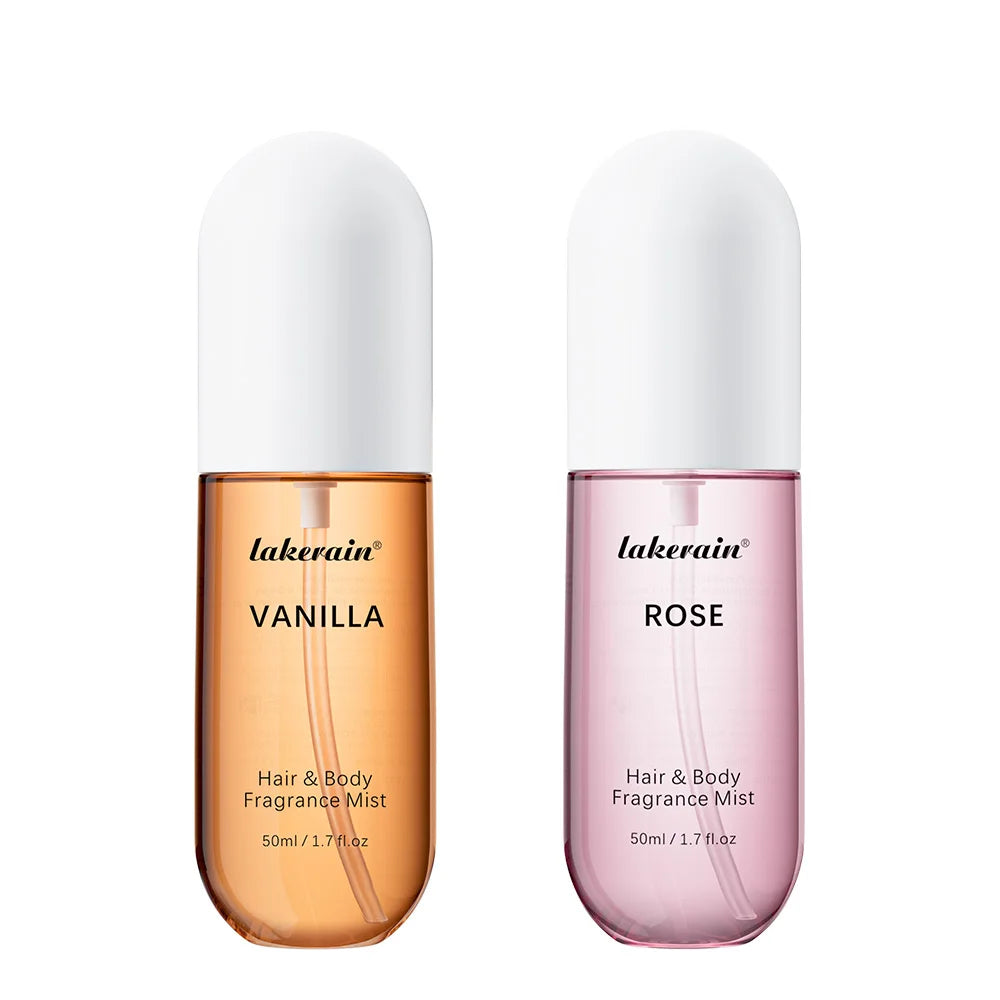 Refreshing Vanilla and Rose Fragrance Mist for Hair and Body - 20