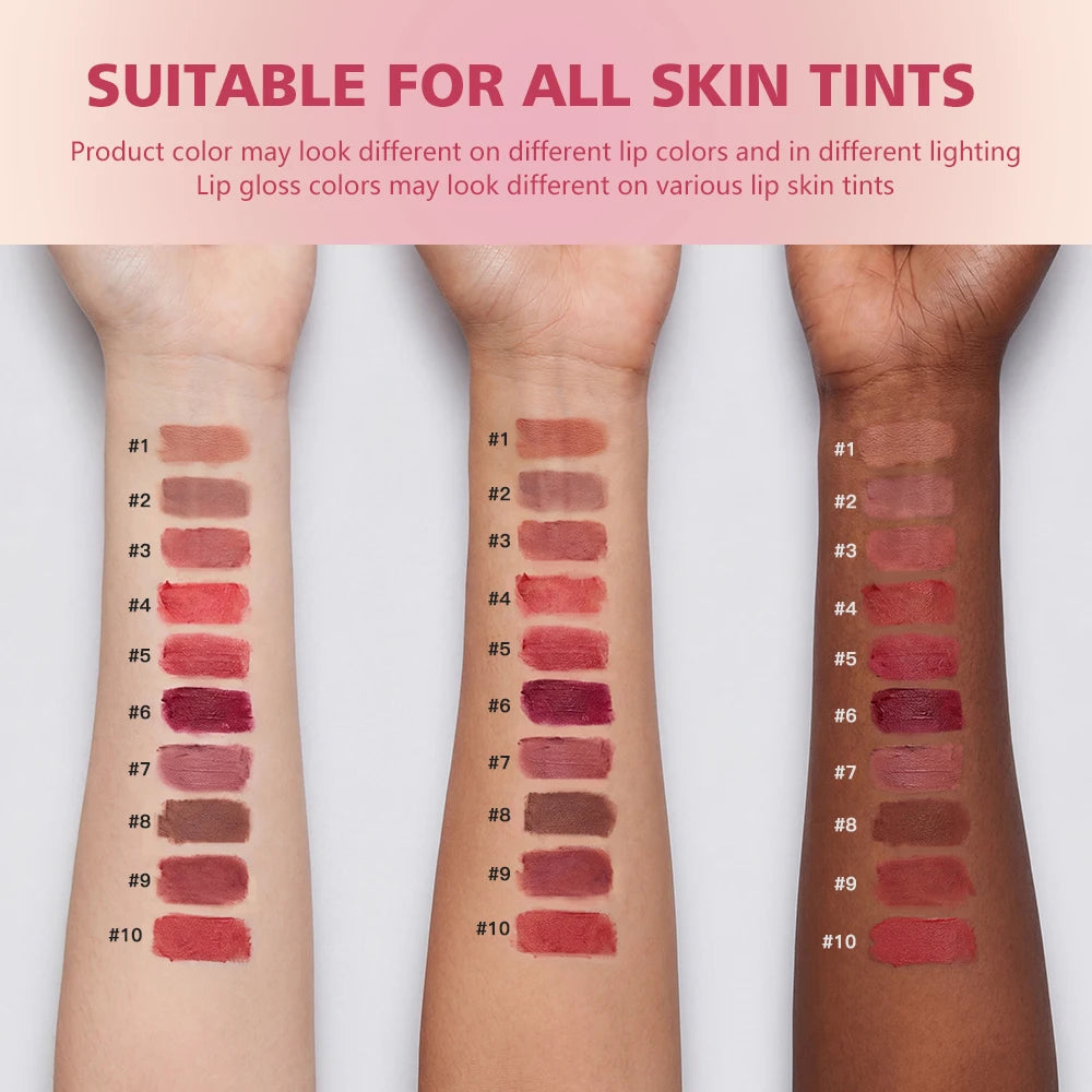 2-in-1 Velvet Matte Lip and Cheek Tint for Natural Daily Makeup