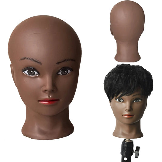 Professional Cosmetology Mannequin Head for Wig Styling and Display