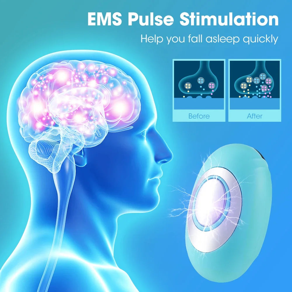 Handheld Micro-current Sleep Aid Device for Insomnia and Anxiety Relief