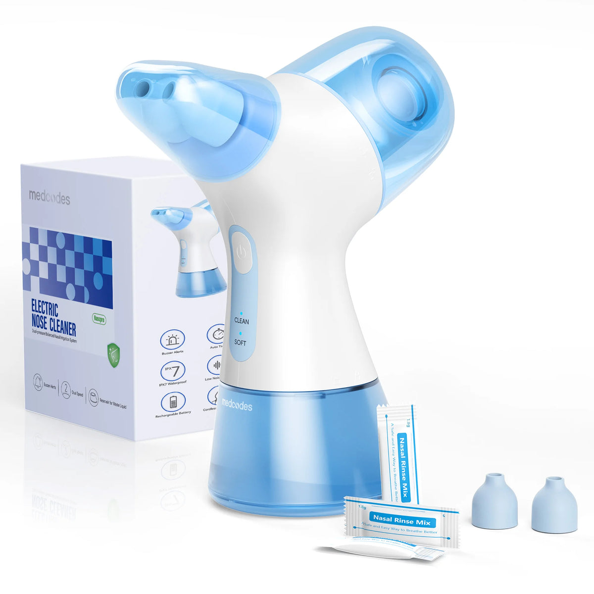 Electric Nasal Irrigation System for Sinus Congestion and Allergy Relief