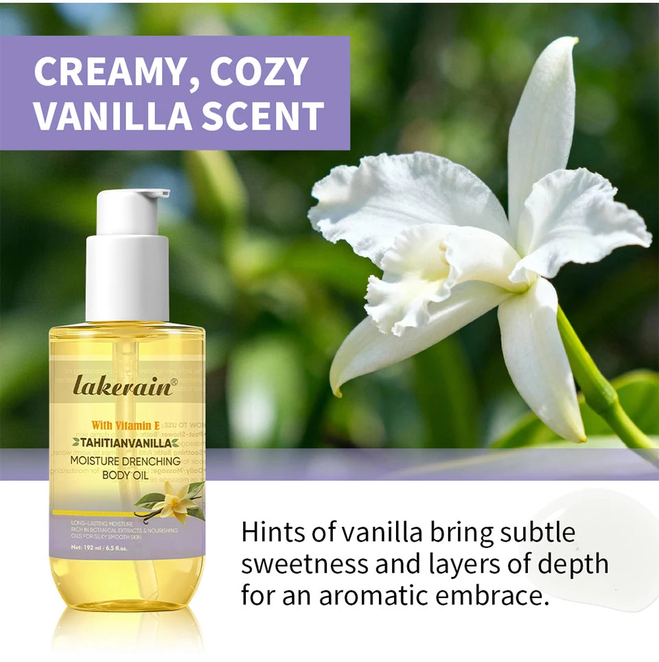 Moisture Drenching Body Oil for Dry Skin and Radiant Glow
