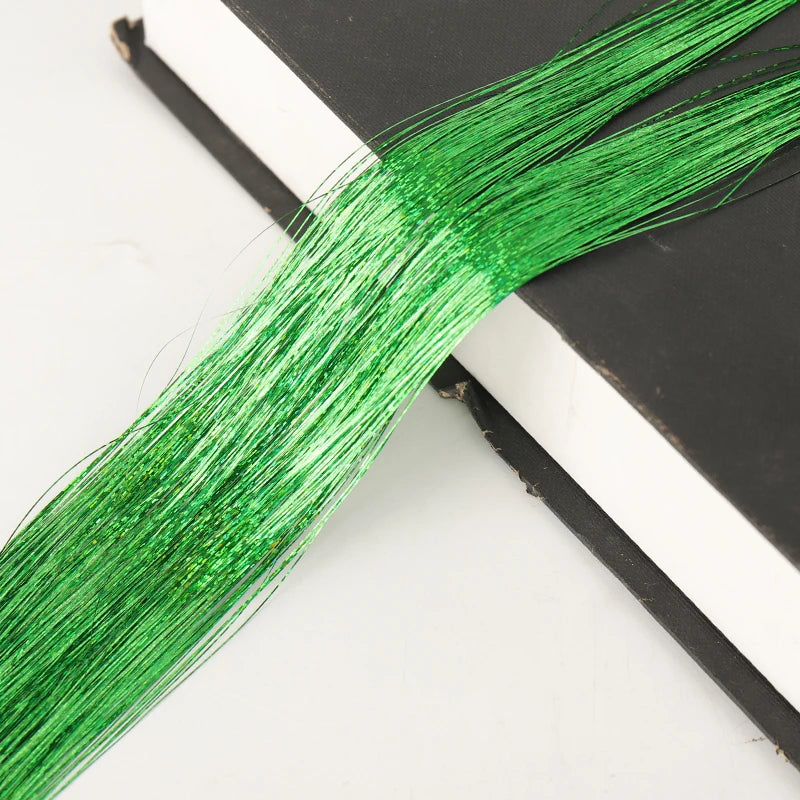 Sparkling Rainbow Hair Tinsel Strands for Instant Glamour and Style - 11