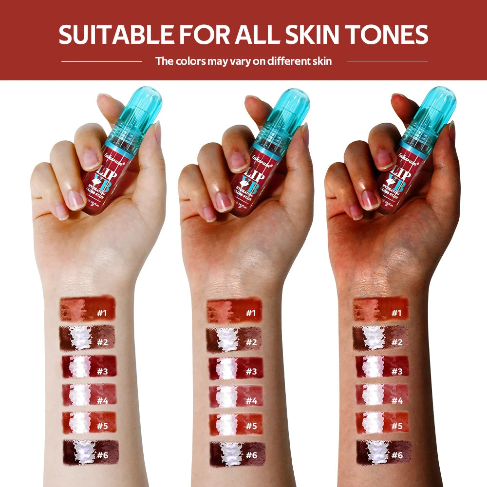 Hydrating Gloss Lip Stain with Vanilla Flavor for Long-Lasting Moisture - 6