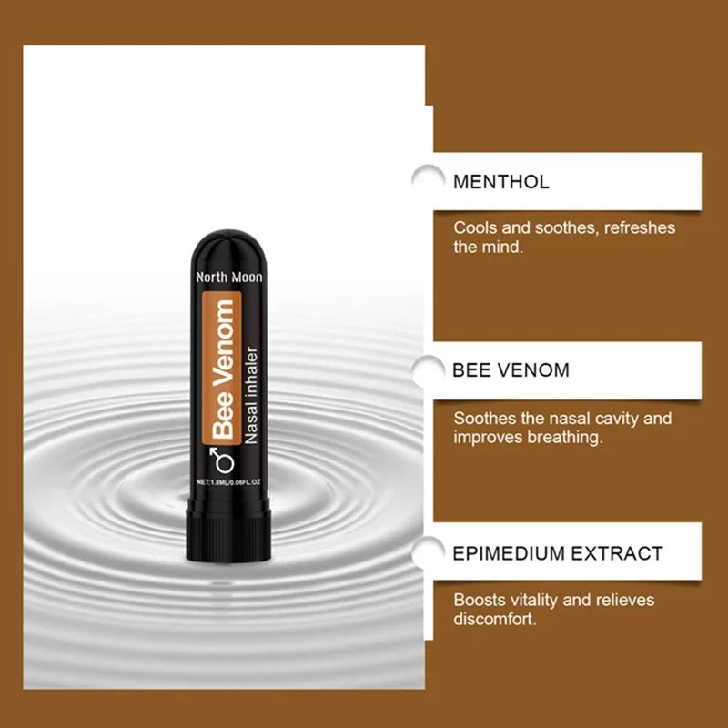 Bee Venom Vitality Boosting Nasal Inhaler for Men - 13