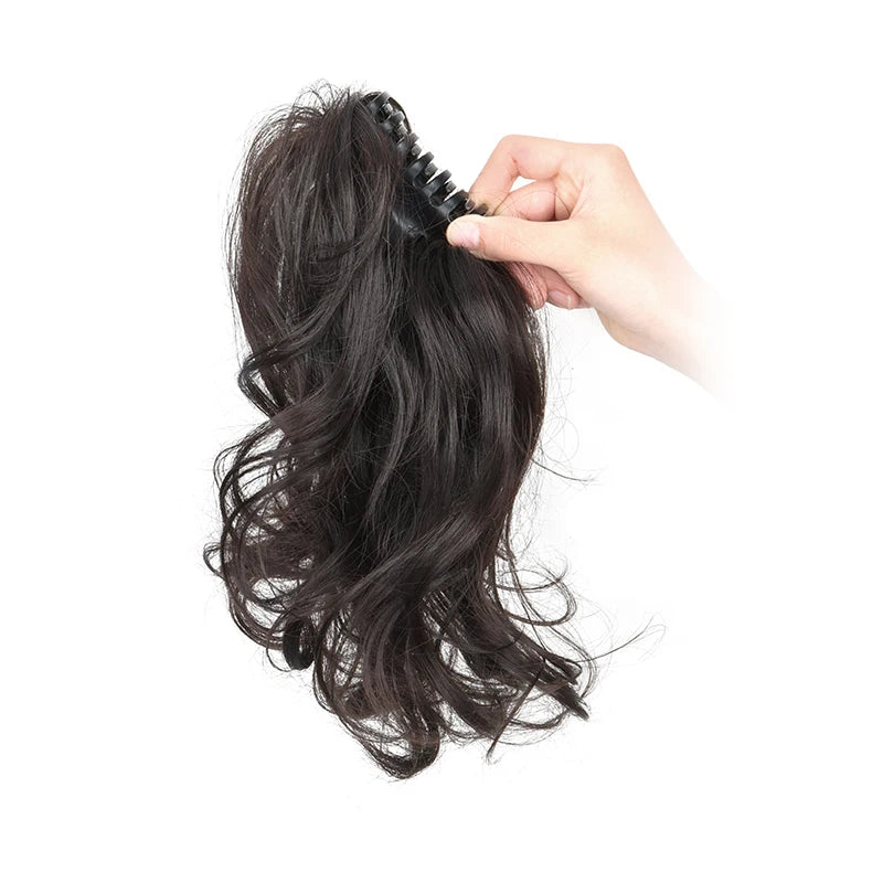 12-Inch Curly Claw Clip Ponytail Extension - 8