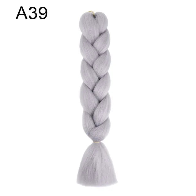 24-Inch Ombre Jumbo Braiding Hair Extensions - 42