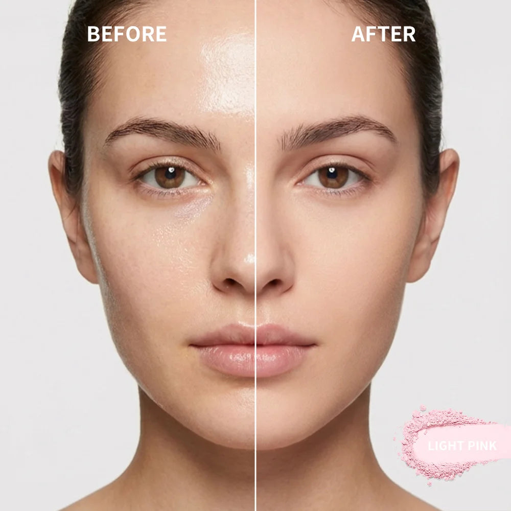Oil-Control Matte Setting Powder for Long-Lasting Flawless Makeup