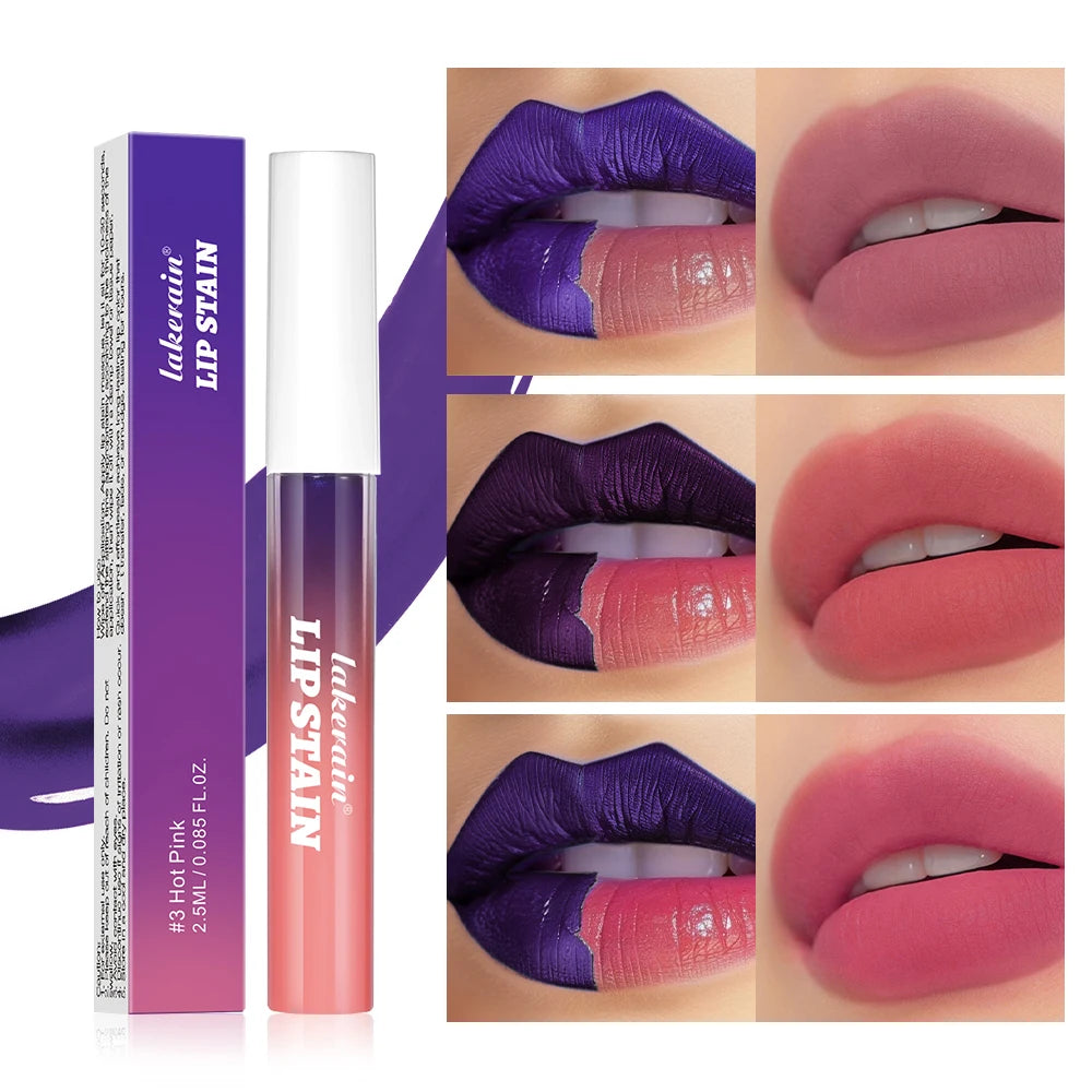 Waterproof Peel-Off Lip Stain for Long-Lasting Hydrating Matte Color - 1