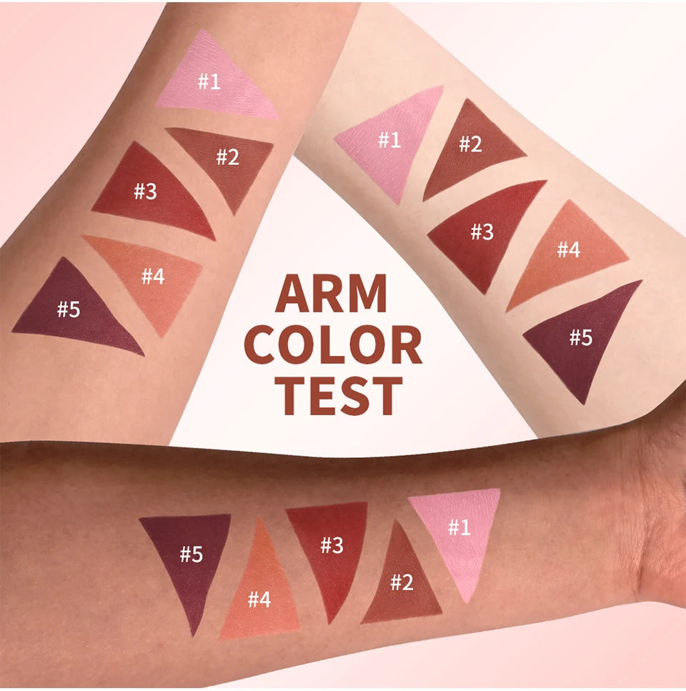 Matte Satin Cream Blush for Long-Lasting Natural Glow and Oil Control - 14
