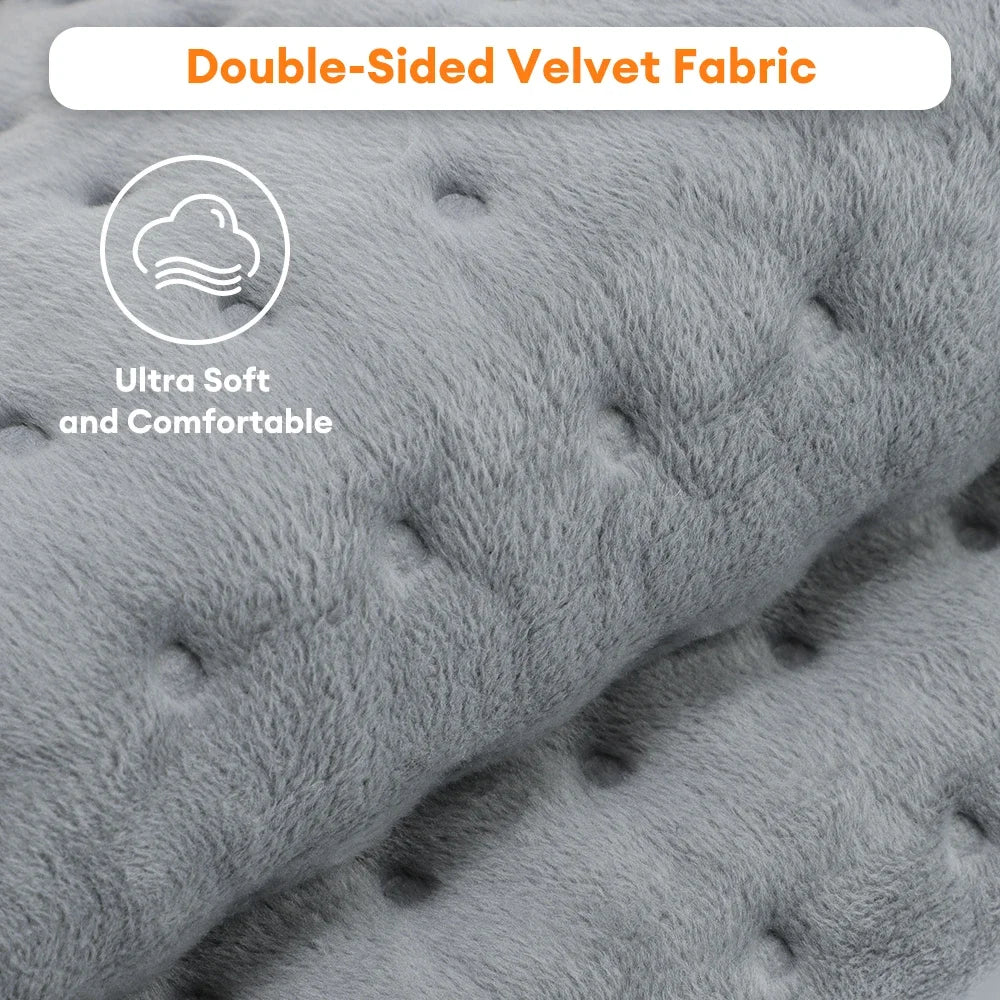 Electric Heating Pad for Back and Muscle Pain Relief with 9 Heat Levels - 3