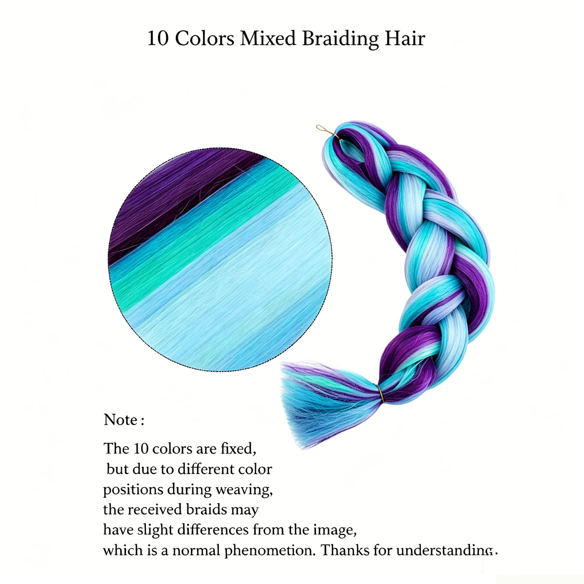 24-Inch Jumbo Braiding Hair Extensions for Vibrant Hairstyles