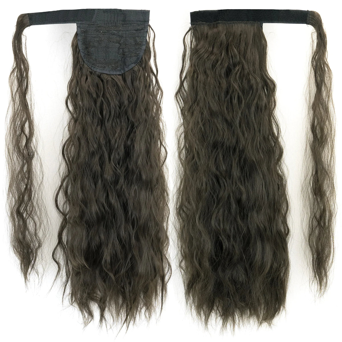 Long Kinky Curly Wrap Around Ponytail Extension for Instant Volume