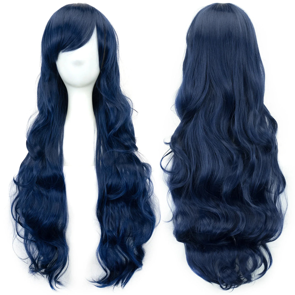 Long Curly Heat-Resistant Synthetic Cosplay Wig for Costume Parties