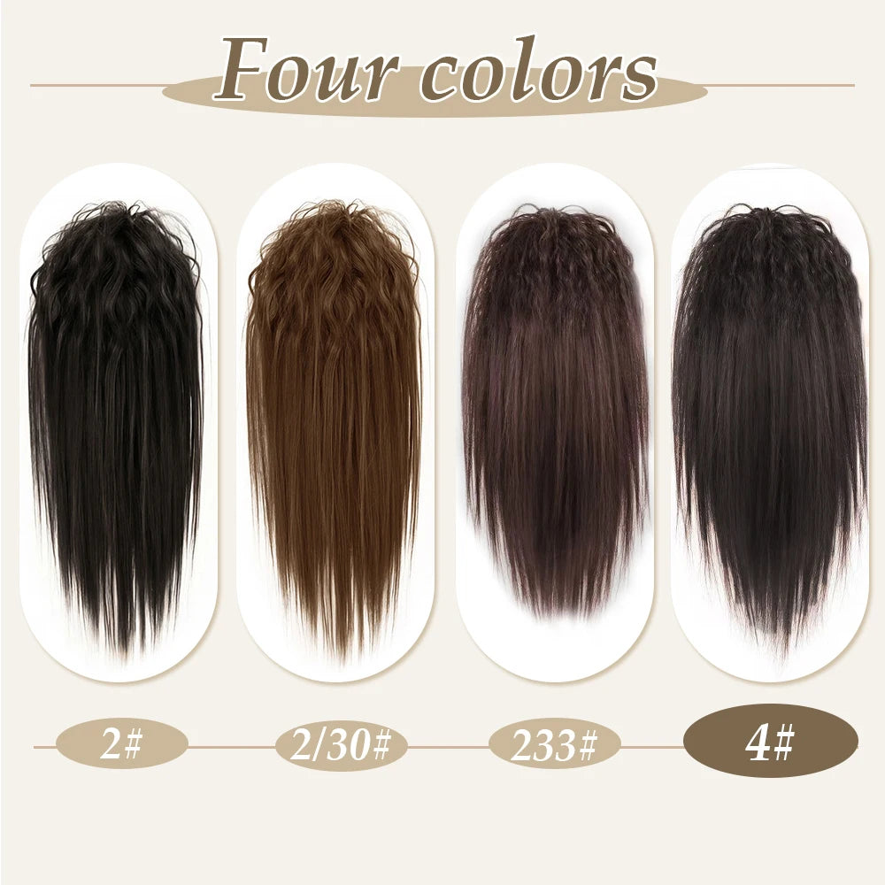 16-Inch Claw Clip Straight Ponytail Hair Extension