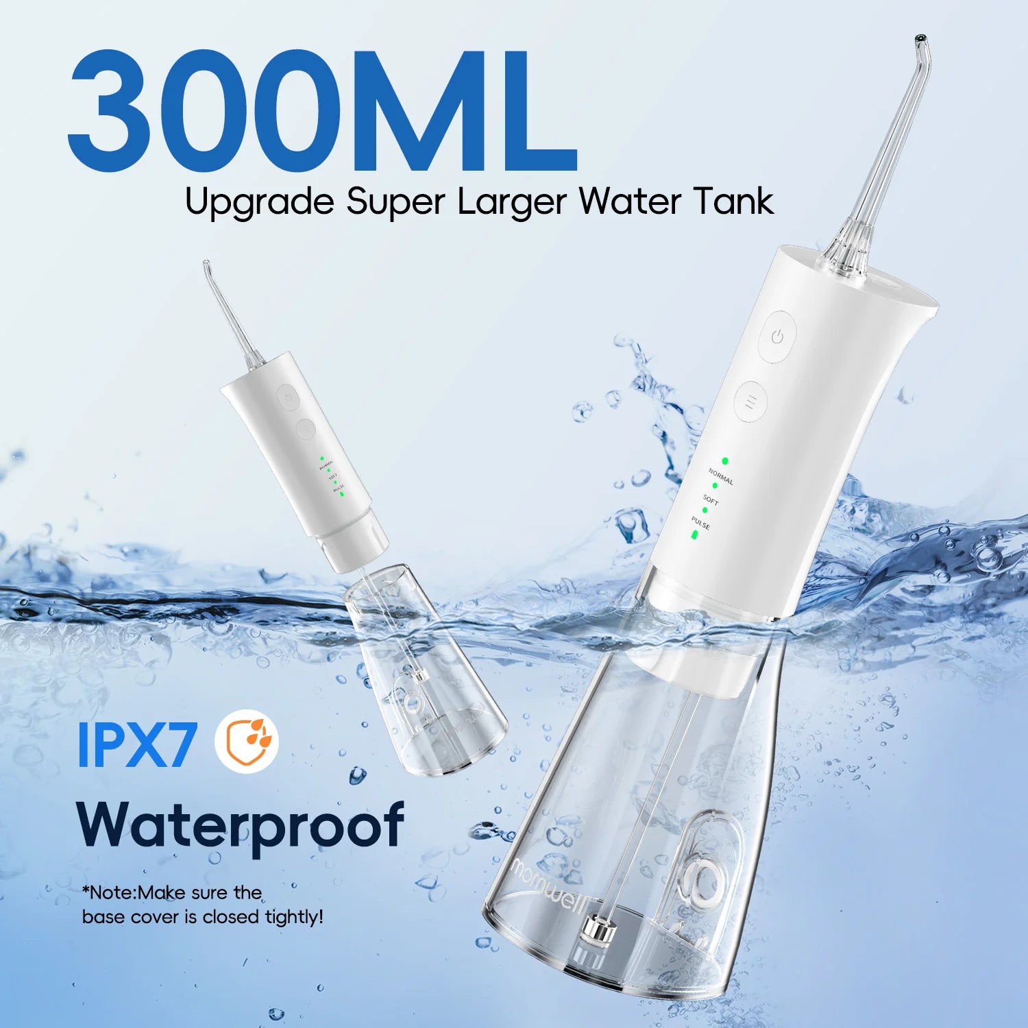 Portable Rechargeable Electric Water Flosser for Teeth Deep Cleaning - 6
