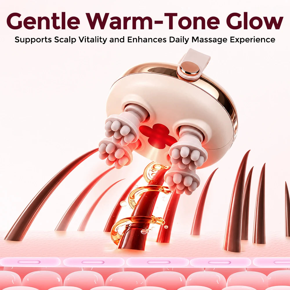 Electric Scalp and Body Massage Tool for Muscle Relief and Relaxation - 4