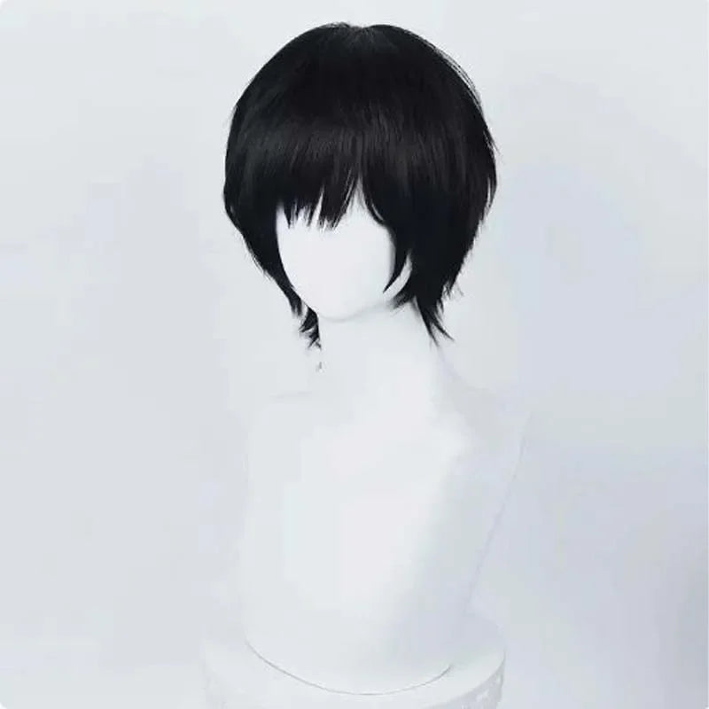 Short Black Anime Character Cosplay Wig