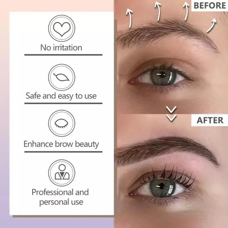 Semi-Permanent Eyelash and Eyebrow Tinting Kit for Professional Results