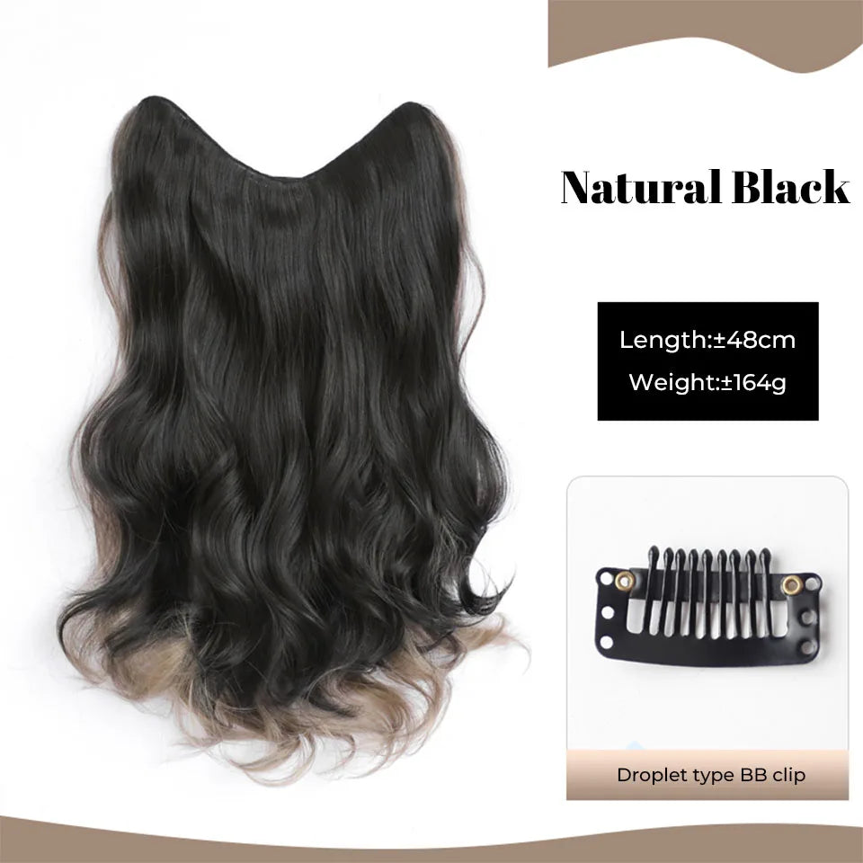Wavy Clip-In Hair Extensions for Voluminous Styles