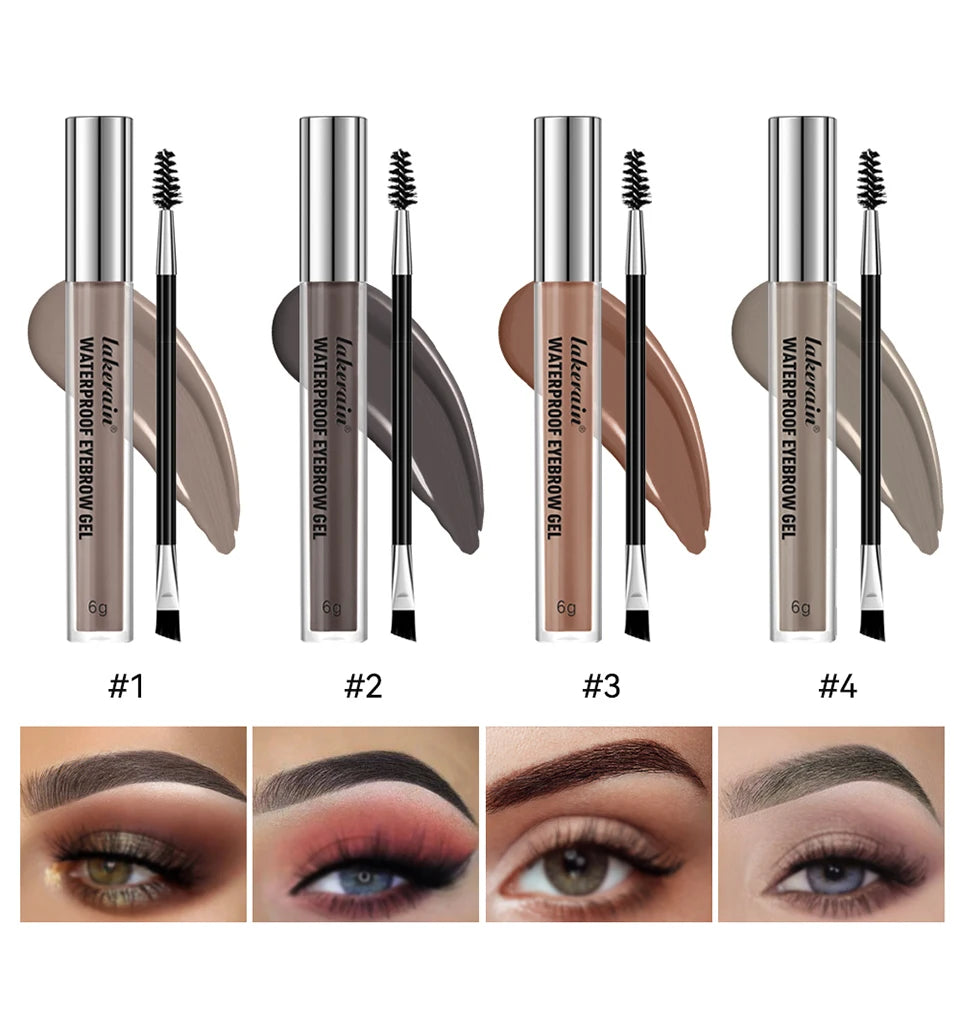 Waterproof Eyebrow Tint Gel for Long-Lasting Defined Brows