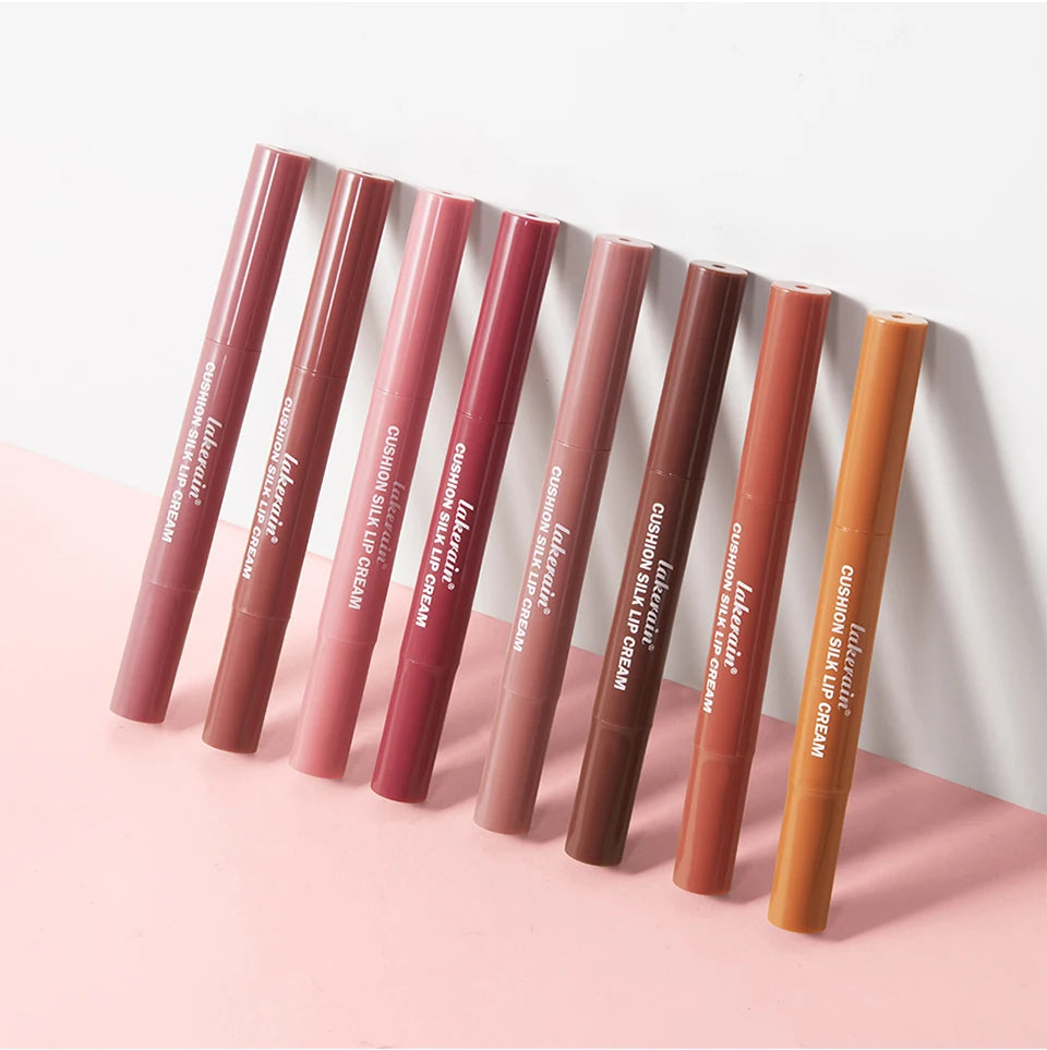 2-in-1 Waterproof Air Cushion Lip Cream and Face Blush Makeup - 20
