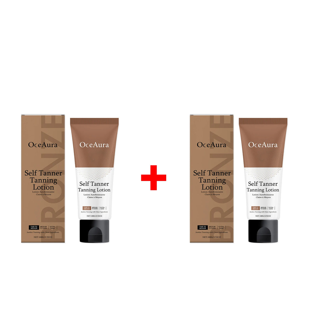 Gradual Sunless Tanning Lotion for a Natural Bronze Glow