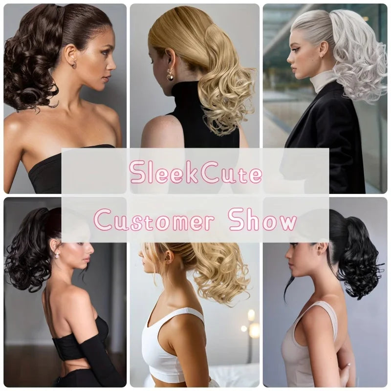 12-Inch Curly Claw Clip Ponytail Extension - 5
