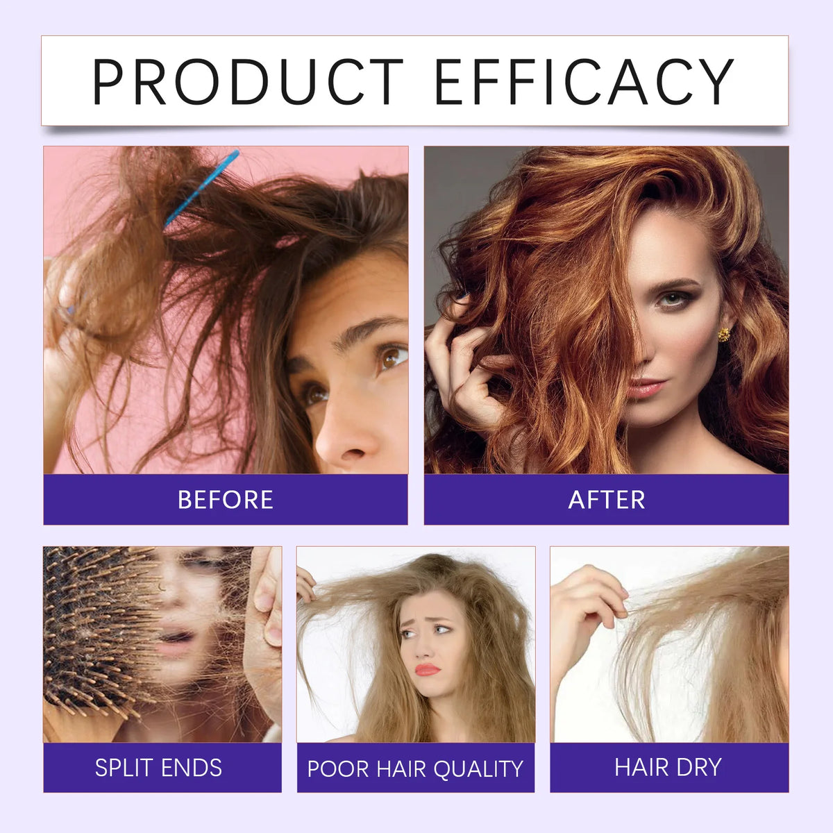 Protein Correction Hair Straightening Cream for Smooth Frizzy Hair