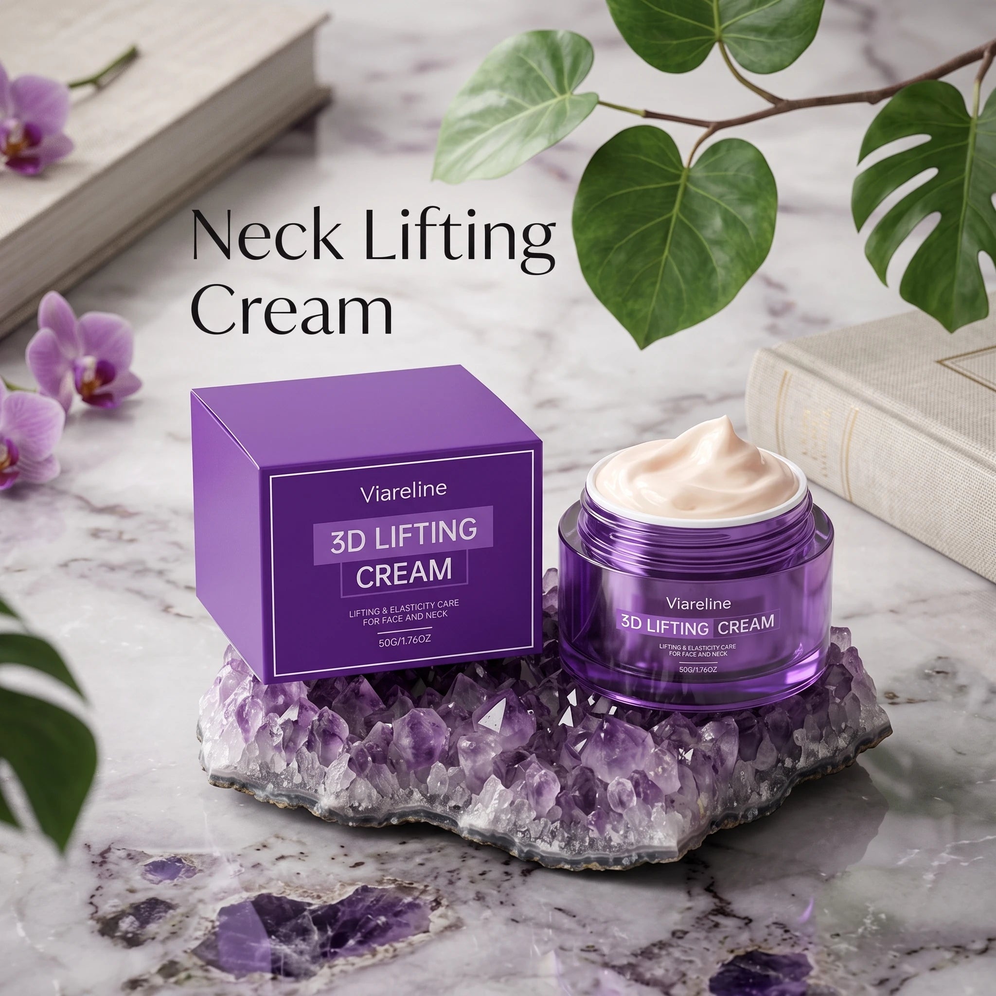 3D Lifting Firming Cream for Face and Neck Tightening and Anti-Aging - 4