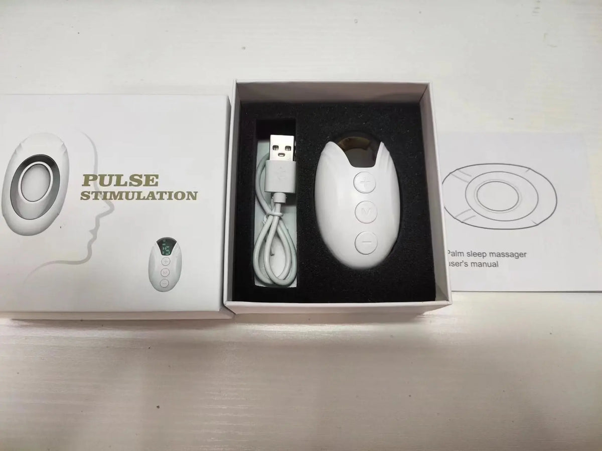 Handheld Micro-current Sleep Aid Device for Insomnia and Anxiety Relief