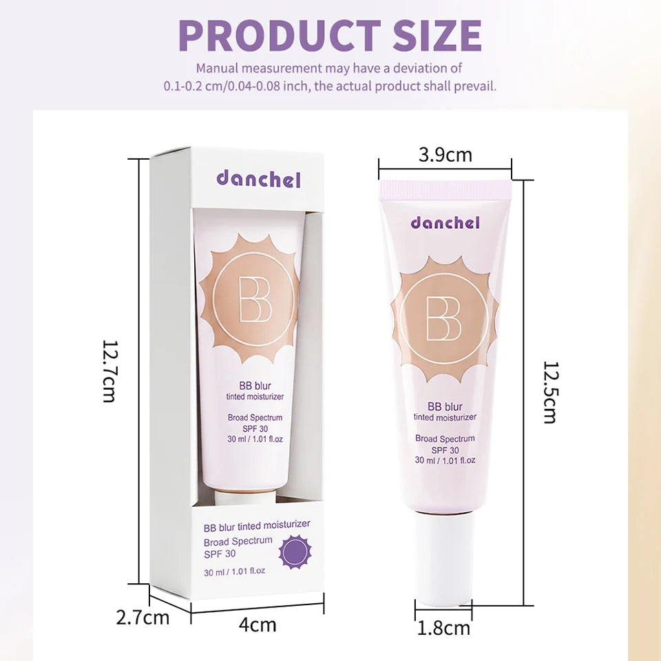 Matte Tinted Moisturizer BB Cream for Flawless Coverage and SPF Protection - 18